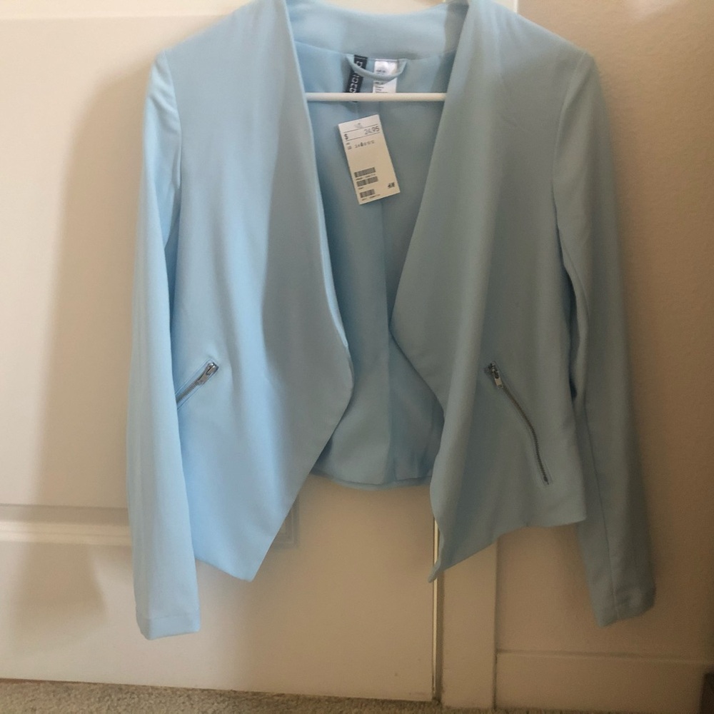 Light blue blazer